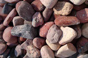 レンガチップ 庭砂利 配達